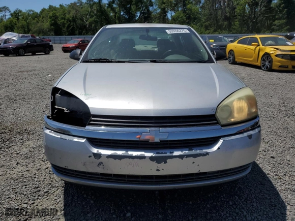 2005 Chevrolet Malibu with VIN 1G1ZS52F55F274758, listed as a Copart auction lot 53556275 with 136,849 mi miles and Salvage Title. Bid and sale history available at carsss.com. Image 5.