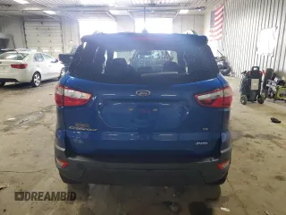 2020 Ford EcoSport SE z VIN MAJ6S3GL6LC317666, wystawiony jako Copart lot #59546455 z przebiegiem 30 311 mil mil oraz Szkoda całkowita • Salvage title. Historia ofert i sprzedaży dostępna na DreamBid. Obrazek 6.