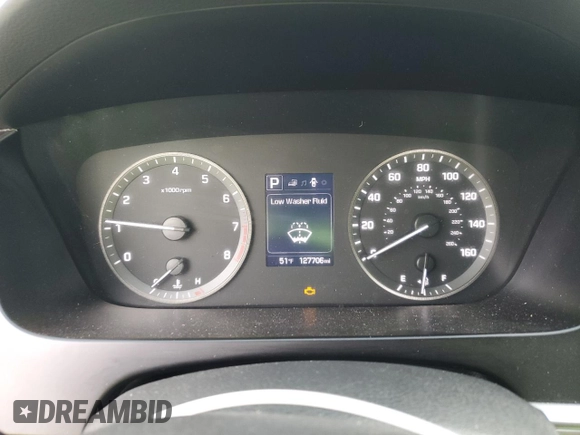 2017 Hyundai Sonata 2.4L with VIN 5NPE24AF4HH531386, listed as a Copart auction lot 44931695 with 127,706 mi miles and Salvage Title. Bid and sale history available at carsss.com. Image 9.