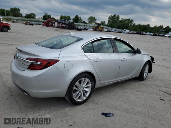 2014 Buick Regal with VIN 2G4GK5EX9E9269733, listed as a Copart auction lot 56896235 with Not provided miles and Salvage title. Bid and sale history available at DreamBid. Image 3.