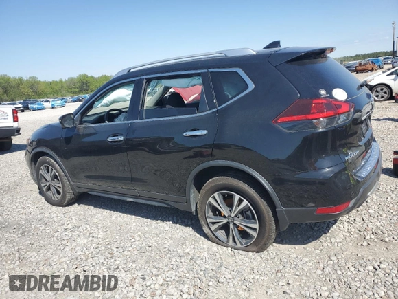 2019 Nissan Rogue SV with VIN JN8AT2MV2KW384610, listed as a Copart auction lot 52043625 with 54,054 mi miles and Salvage Title. Bid and sale history available at carsss.com. Image 2.