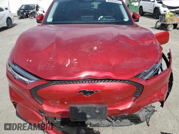 2021 Ford Mustang Mach-E Select with VIN 3FMTK1RM4MMA19233, listed as a Copart auction lot 49589655 with Not Provided miles and Salvage Title. Bid and sale history available at DreamBid. Image 12.