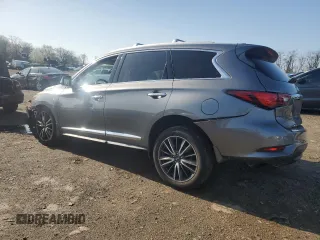 2019 Infiniti QX60 Luxe with VIN 5N1DL0MM2KC564025, listed as a Copart auction lot 50594535 with 85,493 mi miles and Salvage title. Bid and sale history available at DreamBid. Image 2.