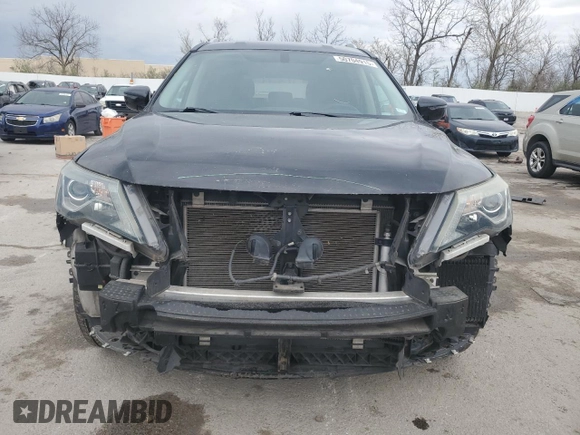 2018 Nissan Pathfinder SV with VIN 5N1DR2MN4JC612187, listed as a Copart auction lot 50704915 with 135,686 mi miles and Salvage Title. Bid and sale history available at carsss.com. Image 5.