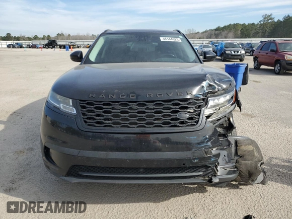 2019 Land Rover Range Rover Velar with VIN SALYA2EX3KA792605, listed as a Copart auction lot 46544625 with 79,941 mi miles and Salvage Title. Bid and sale history available at DreamBid. Image 5.