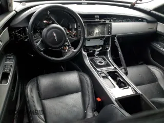 2016 Jaguar XF 35t Prestige with VIN SAJBE4BV1GCY14310, listed as a Copart auction lot 42959165 with 0 mi miles and Salvage Title. Bid and sale history available at carsss.com. Image 8.