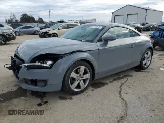 2008 Audi TT 2.0T with VIN TRUAF38J381036620, listed as a Copart auction lot 87733075 with 154,548 mi miles and Salvage Title. Bid and sale history available at carsss.com. Image 1.