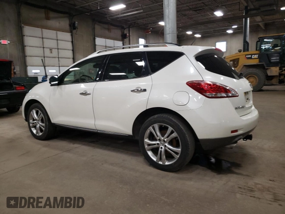 2012 Nissan Murano SV with VIN JN8AZ1MW2CW204528, listed as a Copart auction lot 55052045 with 116,467 mi miles and Salvage Title. Bid and sale history available at carsss.com. Image 2.