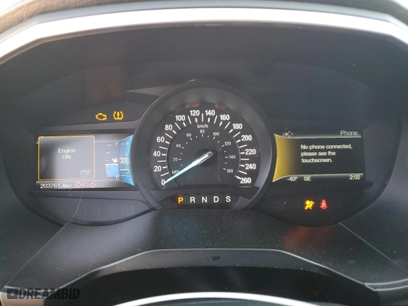 2015 Ford Edge SEL with VIN 2FMTK4J99FBB68895, listed as a Copart auction lot 47308185 with 203,761 mi miles and Salvage Title. Bid and sale history available at carsss.com. Image 9.