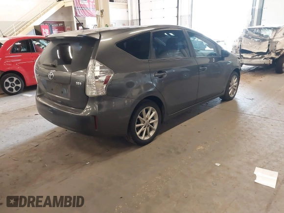 2014 Toyota Prius Two with VIN JTDZN3EU9EJ003633, listed as a IAAI auction lot 41969899 with 138,235 mi miles and . Bid and sale history available at DreamBid. Image 4.