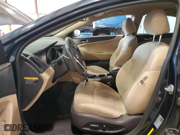 2012 Hyundai Sonata GLS with VIN 5NPEB4AC7CH453491, listed as a Copart auction lot 53613535 with 188,024 mi miles and Salvage Title. Bid and sale history available at carsss.com. Image 7.