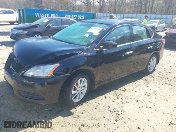 2015 Nissan Sentra S with VIN 3N1AB7AP7FY320503, listed as a IAAI auction lot 41899135 with 199,262 mi miles and . Bid and sale history available at DreamBid. Image 17.