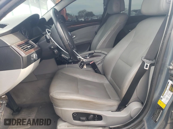 2010 BMW 5 Series 528i with VIN WBANU5C58AC128675, listed as a Copart auction lot 49056904 with 147,410 mi miles and Clean Title. Bid and sale history available at carsss.com. Image 7.