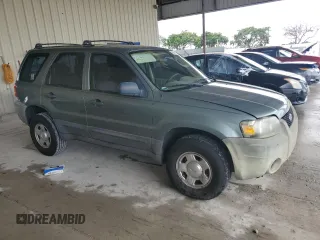 2007 Ford Escape XLS with VIN 1FMYU02Z37KB35521, listed as a Copart auction lot 76533554 with 142,762 mi miles and Salvage Title. Bid and sale history available at carsss.com. Image 4.