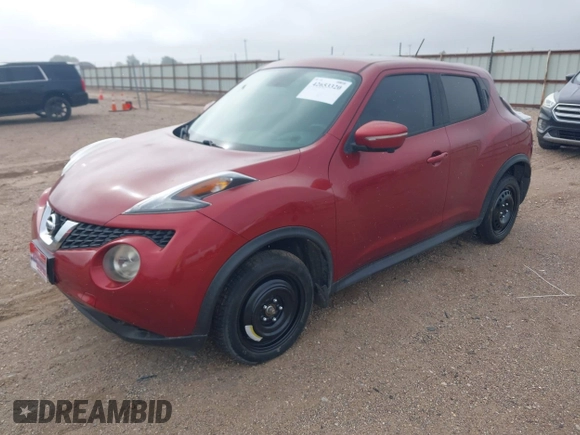 2016 Nissan Juke S with VIN JN8AF5MRXGT604418, listed as a IAAI auction lot 42653320 with 84,051 mi miles and . Bid and sale history available at DreamBid. Image 18.
