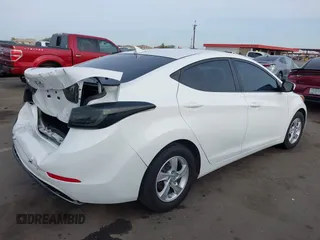 2014 Hyundai Elantra SE with VIN 5NPDH4AE1EH470964, listed as a IAAI auction lot 41916840 with 124,186 mi miles and . Bid and sale history available at DreamBid. Image 4.