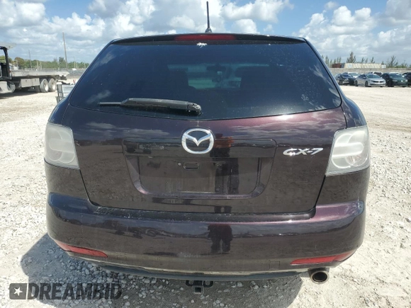 2011 Mazda CX-7 i Sport with VIN JM3ER2B57B0405573, listed as a Copart auction lot 51159135 with 127,903 mi miles and Salvage Title. Bid and sale history available at carsss.com. Image 6.