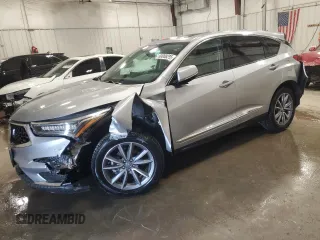 2019 Acura RDX Technology with VIN 5J8TC2H51KL023774, listed as a Copart auction lot 60068245 with 68,472 mi miles and Salvage title. Bid and sale history available at DreamBid. Image 1.