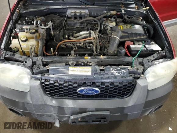 2005 Ford Escape Hybrid с VIN 1FMYU96H75KD76792, выставлен на аукционе Copart как лот 66097344 с пробегом 227 214 миль миль и Списание • Salvage title. История ставок и продаж доступна на DreamBid. Изображение 12.