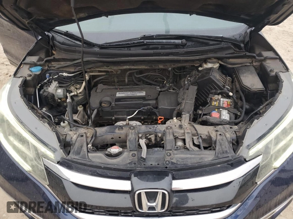 2015 Honda CR-V EX-L with VIN 2HKRM3H79FH527576, listed as a Copart auction lot 43839715 with 127,670 mi miles and Salvage Title. Bid and sale history available at DreamBid. Image 13.