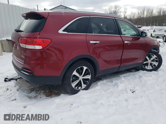 2018 Kia Sorento EX with VIN 5XYPHDA5XJG412494, listed as a Copart auction lot 45796095 with 86,049 mi miles and Salvage Title. Bid and sale history available at carsss.com. Image 3.