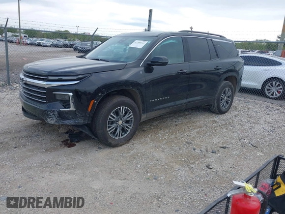 2025 Chevrolet Traverse FWD LT with VIN 1GNERGRSXSJ138318, listed as a IAAI auction lot 42209519 with 8,174 mi miles and . Bid and sale history available at DreamBid. Image 19.