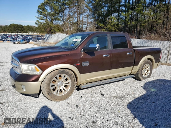 2014 Ram 1500 Longhorn with VIN 1C6RR7PM3ES387807, listed as a Copart auction lot 41520535 with 131,705 mi miles and Clean title. Bid and sale history available at DreamBid. Image 1.