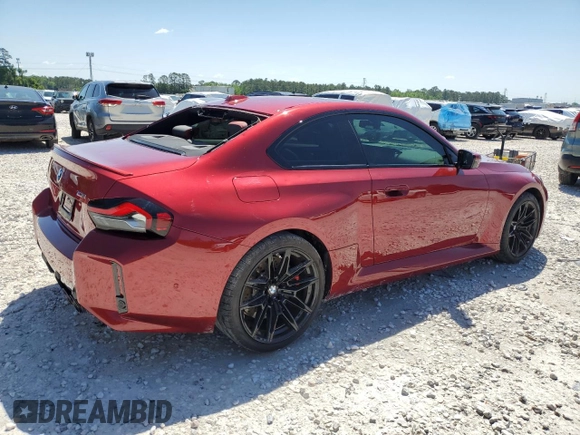 2025 BMW M2 z VIN 3MF23DM07S8F08800, wystawiony jako Copart lot #51926665 z przebiegiem 1 976 mil mil oraz Czysty tytuł • Clean title. Historia ofert i sprzedaży dostępna na DreamBid. Obrazek 3.