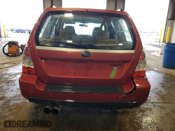 2007 Subaru Forester X w/Premium Pkg with VIN JF1SG65697H725070, listed as a Copart auction lot 47009575 with 227,533 mi miles and Salvage Title. Bid and sale history available at carsss.com. Image 6.