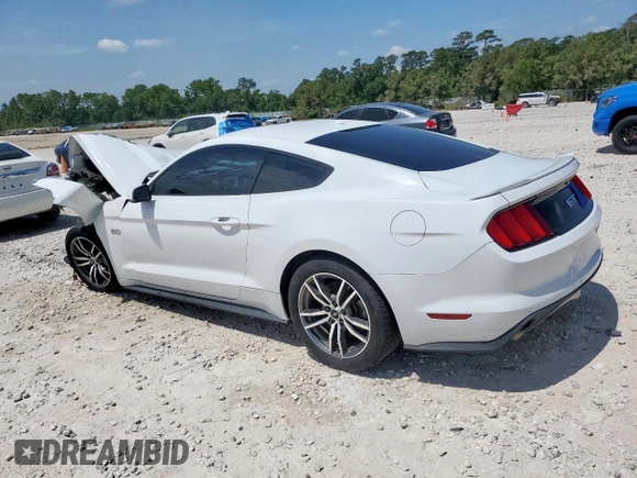 2016 Ford Mustang GT with VIN 1FA6P8CF6G5252200, listed as a Copart auction lot 57820355 with 122,729 mi miles and Salvage title. Bid and sale history available at DreamBid. Image 2.