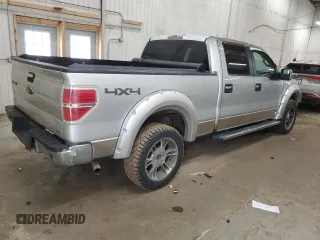 2010 Ford F-150 XL with VIN 1FTFW1EV5AFA08726, listed as a Copart auction lot 53744585 with 274,389 mi miles and Salvage Title. Bid and sale history available at carsss.com. Image 3.