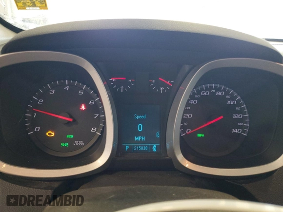 2011 Chevrolet Equinox 2LT with VIN 2CNFLNEC0B6420896, listed as a Copart auction lot 55445275 with 215,838 mi miles and Non Repairable. Bid and sale history available at DreamBid. Image 9.
