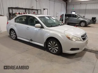 2011 Subaru Legacy 2.5i Ltd Pwr Moon with VIN 4S3BMCK69B3260379, listed as a IAAI auction lot 41822350 with 256,415 mi miles. Bid and sale history available at carsss.com. Image 1.