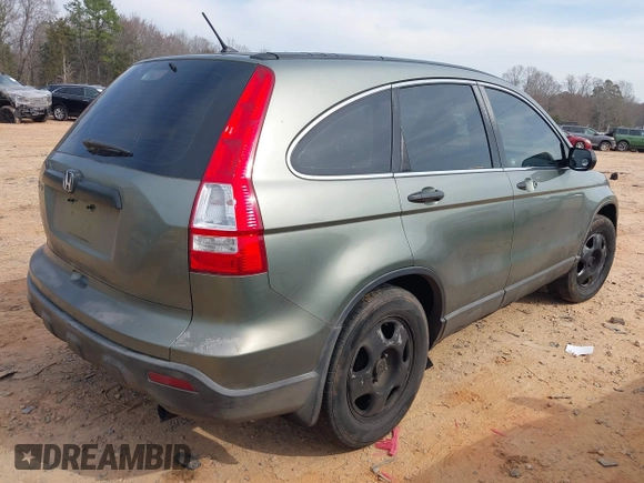 2007 Honda CR-V LX with VIN JHLRE38307C017076, listed as a IAAI auction lot 41767875 with 221,195 mi miles. Bid and sale history available at carsss.com. Image 4.