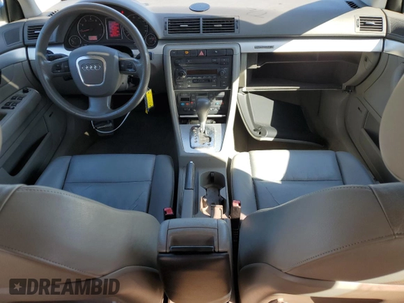 2006 Audi A4 2.0T with VIN WAUDF78E36A212965, listed as a Copart auction lot 53889695 with 172,432 mi miles and Salvage Title. Bid and sale history available at carsss.com. Image 8.