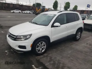 2015 Volkswagen Tiguan R-Line with VIN WVGAV7AX1FW610467, listed as a Copart auction lot 55670825 with 113,870 mi miles and Salvage Title. Bid and sale history available at DreamBid. Image 1.