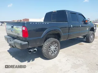 2015 Ford F-250 Lariat with VIN 1FT7W2BT6FEC87761, listed as a IAAI auction lot 41805945 with 160,324 mi miles and . Bid and sale history available at DreamBid. Image 4.