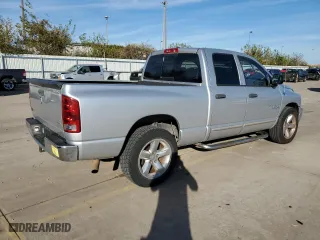 2006 Dodge Ram 1500 ST with VIN 1D7HA18N26J106609, listed as a Copart auction lot 80347644 with 161,746 mi miles and Salvage Title. Bid and sale history available at carsss.com. Image 3.