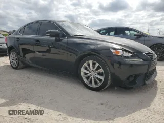 2014 Lexus IS 250 z VIN JTHBF1D24E5036999, wystawiony jako Copart lot #53072585 z przebiegiem 85 144 mil mil oraz Szkoda całkowita • Salvage title. Historia ofert i sprzedaży dostępna na DreamBid. Obrazek 4.