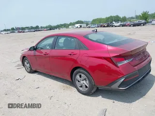 2024 Hyundai Elantra SE with VIN KMHLL4DG7RU844685, listed as a IAAI auction lot 42335520 with 2,534 mi miles and . Bid and sale history available at DreamBid. Image 3.