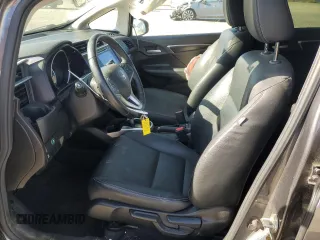 2017 Honda Fit EX-L with VIN JHMGK5H83HS008303, listed as a Copart auction lot 60751815 with 58,700 mi miles and Salvage title. Bid and sale history available at DreamBid. Image 7.