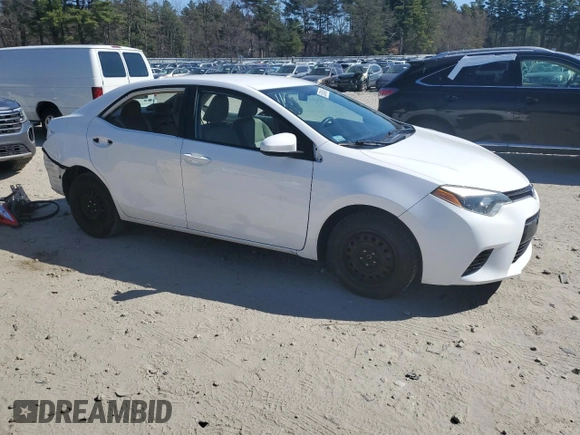 2016 Toyota Corolla L with VIN 2T1BURHEXGC526217, listed as a Copart auction lot 52849495 with 191,111 mi miles and Salvage Title. Bid and sale history available at DreamBid. Image 4.