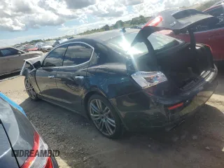 2017 Maserati Ghibli S Q4 z VIN ZAM57RTL4H1223560, wystawiony jako Copart lot #45456255 z przebiegiem 90 507 mil mil oraz Szkody całkowita. Historia ofert i sprzedaży dostępna na DreamBid. Obrazek 2.