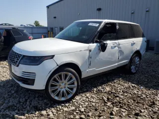 2020 Land Rover Range Rover P525 HSE with VIN SALGS2SE6LA596610, listed as a Copart auction lot 61642135 with 31,829 mi miles and Salvage title. Bid and sale history available at DreamBid. Image 1.