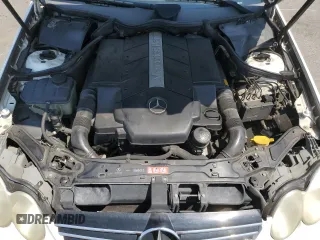 2005 Mercedes-Benz CLK 500 with VIN WDBTK75G35T037649, listed as a Copart auction lot 66212825 with 107,716 mi miles and Salvage title. Bid and sale history available at DreamBid. Image 11.