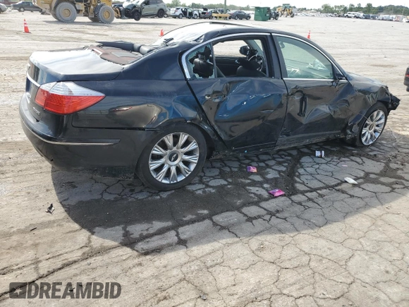2010 Hyundai Genesis with VIN KMHGC4DE8AU108665, listed as a Copart auction lot 56487034 with 191,000 mi miles and Salvage Title. Bid and sale history available at carsss.com. Image 3.