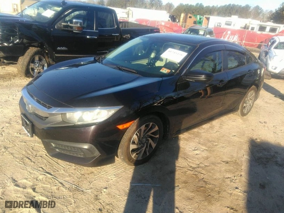 2016 Honda Civic Sedan EX with VIN 2HGFC2F79GH523462, listed as a IAAI auction lot 41245458 with 114,892 mi miles. Bid and sale history available at carsss.com. Image 2.