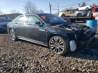2018 Lincoln Continental Reserve with VIN 1LN6L9NP9J5606148, listed as a Copart auction lot 81715033 with 0 mi miles. Bid and sale history available at carsss.com. Image 4.