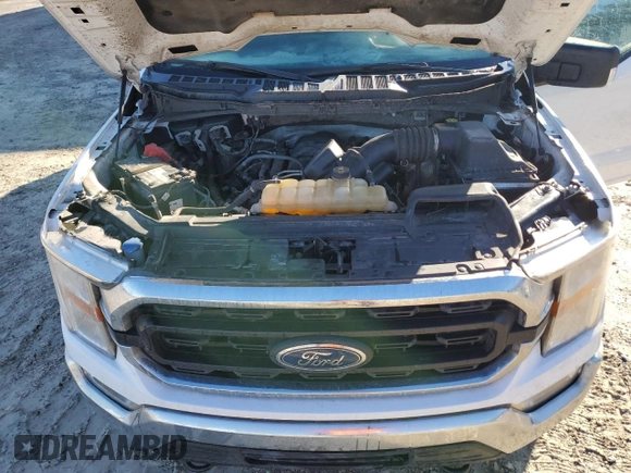 2021 Ford F-150 XL with VIN 1FTFW1E55MKE07437, listed as a Copart auction lot 86505164 with 53,632 mi miles and Non Repairable. Bid and sale history available at carsss.com. Image 11.
