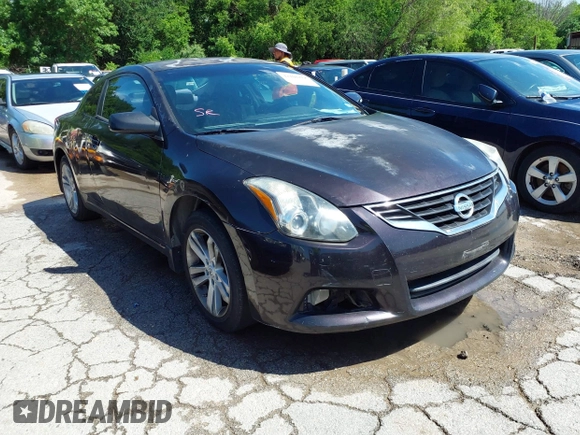 2012 Nissan Altima 2.5 S with VIN 1N4AL2EP1CC201833, listed as a IAAI auction lot 42108222 with 160,107 mi miles. Bid and sale history available at carsss.com. Image 1.